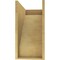 Ekena Millwork 12"W x 24"D x 24"H Classic Burlington Rough Cedar Woodgrain TimberThane Corbel, Primed Tan CORUR12X24X24BURRCPR - alternate 6